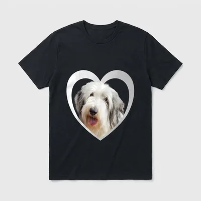 Old English Sheepdog Old T-Shirt – Klassisches T-Shirt in Schwarz
