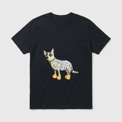 Lustiger Australian Cattle Dog T-Shirt – Klassisches T-Shirt in Schwarz