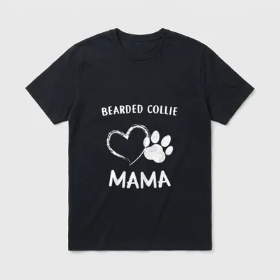 Hundepfote Welpe Hund Pfötchen T-Shirt 1218 – Klassisches T-Shirt in Schwarz