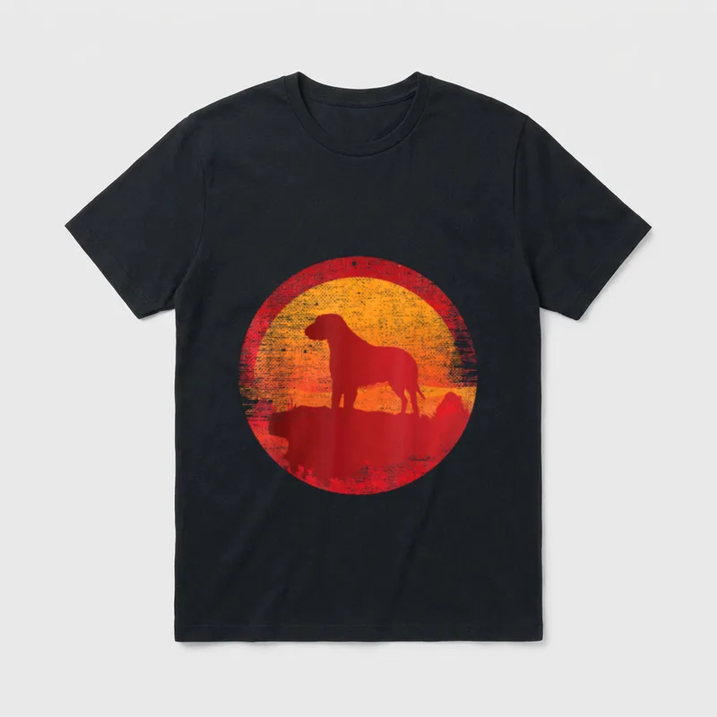 Irish Wolfhound Hunde Lustige Hundesprüche T-Shirt – Klassisches T-Shirt in Schwarz