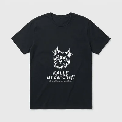 Kalle Ist Der Beste T-Shirt – Klassisches T-Shirt in Schwarz