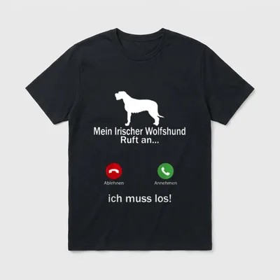 Aufruf an Haustierliebhaber Irischer T-Shirt – Klassisches T-Shirt in Schwarz