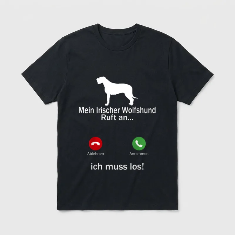 Aufruf an Haustierliebhaber Irischer T-Shirt – Klassisches T-Shirt in Schwarz