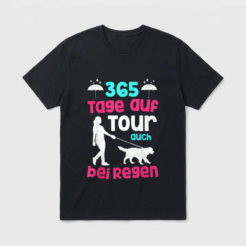 Hunde Lustig Hundeliebhaber Hundebesitzer T-Shirt – Klassisches T-Shirt in Schwarz
