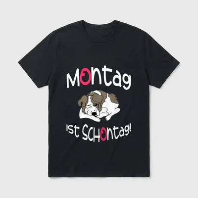 Lustiges Sprüchemotiv mit faulem T-Shirt – Klassisches T-Shirt in Schwarz