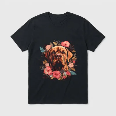 Bordeauxdogge Bordeaux Dogge Französische T-Shirt – Klassisches T-Shirt in Schwarz