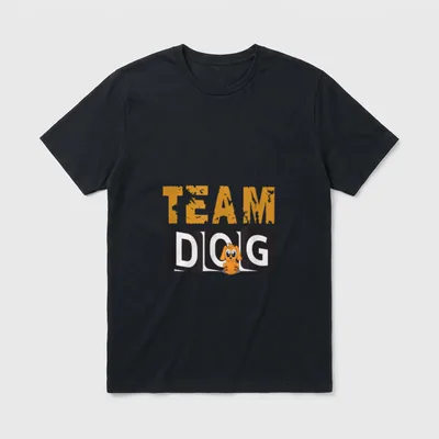 Hundefreund I Hundemotiv I T-Shirt – Klassisches T-Shirt in Schwarz
