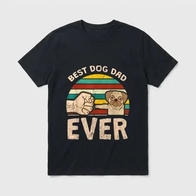 Hundebesitzer Herrchen Outfit Best T-Shirt – Klassisches T-Shirt in Schwarz