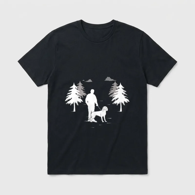 BGS Hundebesitzer Bayerischer Gebirgsschweißhund T-Shirt – Klassisches T-Shirt in Schwarz