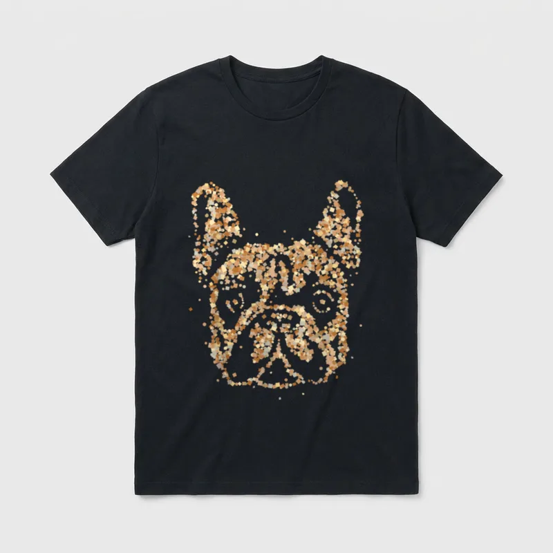 Bulldog Hundeschule Welpenschule Welpen T-Shirt – Klassisches T-Shirt in Schwarz