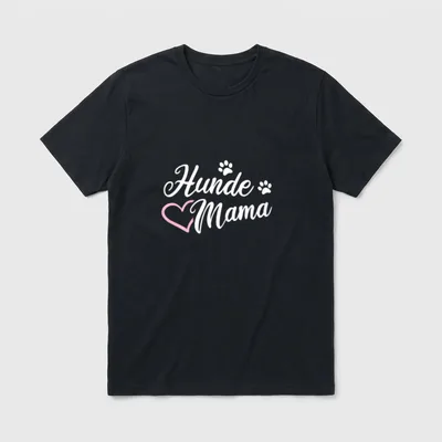 Hundemama Hundebesitzer Hund T-Shirt – Klassisches T-Shirt in Schwarz