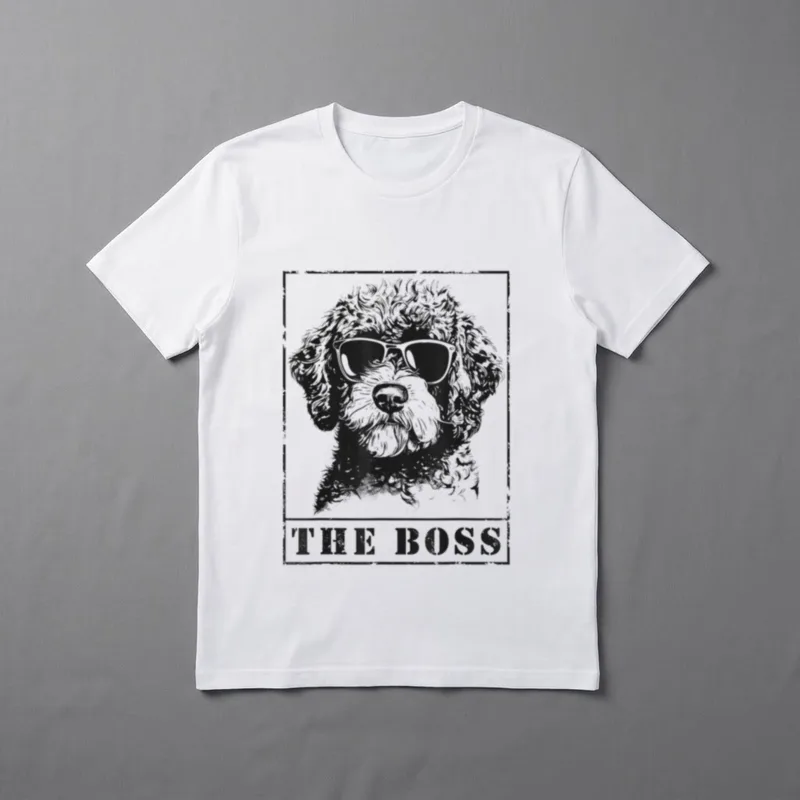 Der lustige Lagotto Romagnolo T-Shirt – Klassisches T-Shirt in Schwarz