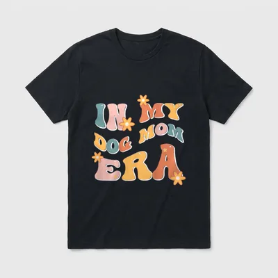 In Meiner Hundemama Ära T-Shirt – Klassisches T-Shirt in Schwarz