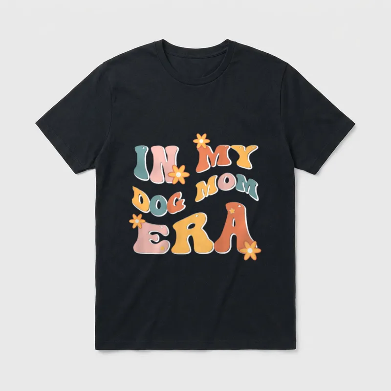 In Meiner Hundemama Ära T-Shirt – Klassisches T-Shirt in Schwarz