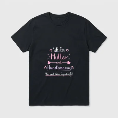 ich bin MUTTER T-Shirt – Klassisches T-Shirt in Schwarz