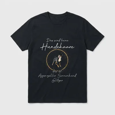 Das ist Appenzeller Sennenhund T-Shirt – Klassisches T-Shirt in Schwarz