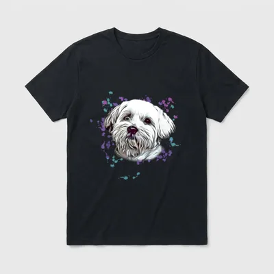Malteser Hunde Mama Hundetrainerin T-Shirt – Klassisches T-Shirt in Schwarz