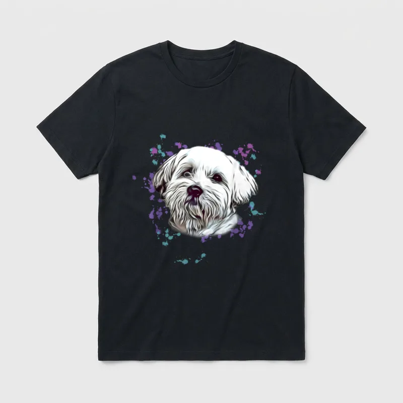 Malteser Hunde Mama Hundetrainerin T-Shirt – Klassisches T-Shirt in Schwarz
