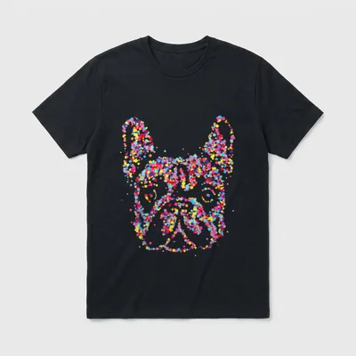 Französische Bulldogge Frechie Hundemama T-Shirt – Klassisches T-Shirt in Schwarz