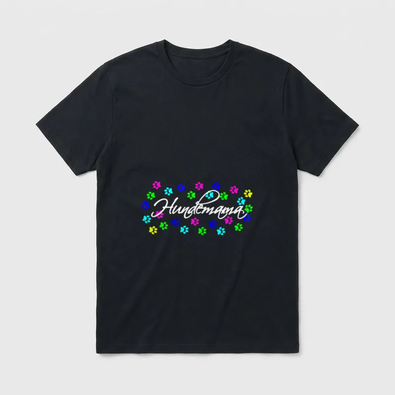 Hundemama Hundebesitzer Haustiere Hunde T-Shirt – Klassisches T-Shirt in Schwarz