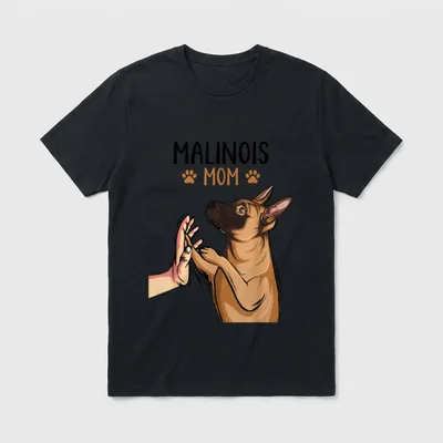 Malinois Mom Hunde Mama T-Shirt – Klassisches T-Shirt in Schwarz