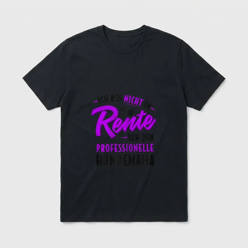 Ich Bin Nicht T-Shirt – Klassisches T-Shirt in Schwarz