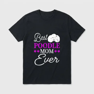 Hunde Mama zum Muttertag T-Shirt – Klassisches T-Shirt in Schwarz