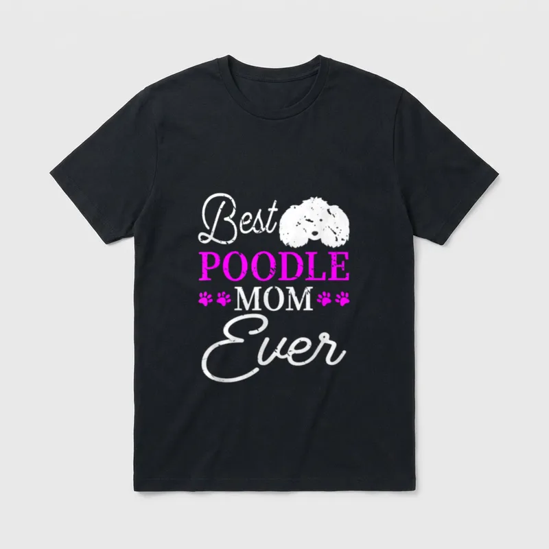 Hunde Mama zum Muttertag T-Shirt – Klassisches T-Shirt in Schwarz