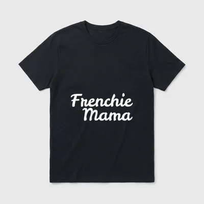 FRENCHIE MAMA for Dog T-Shirt – Klassisches T-Shirt in Schwarz