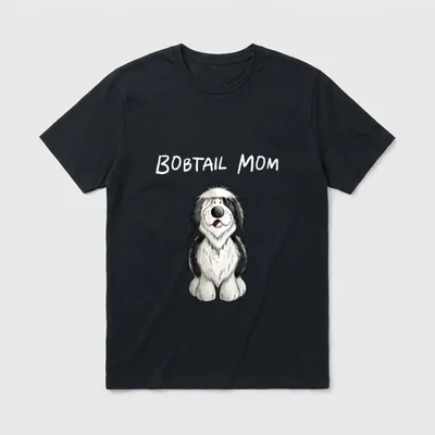 Bobtail Mom I Bobtail T-Shirt – Klassisches T-Shirt in Schwarz