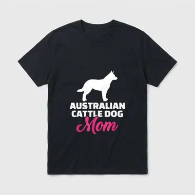 Australian Cattle Dog Mama T-Shirt – Klassisches T-Shirt in Schwarz