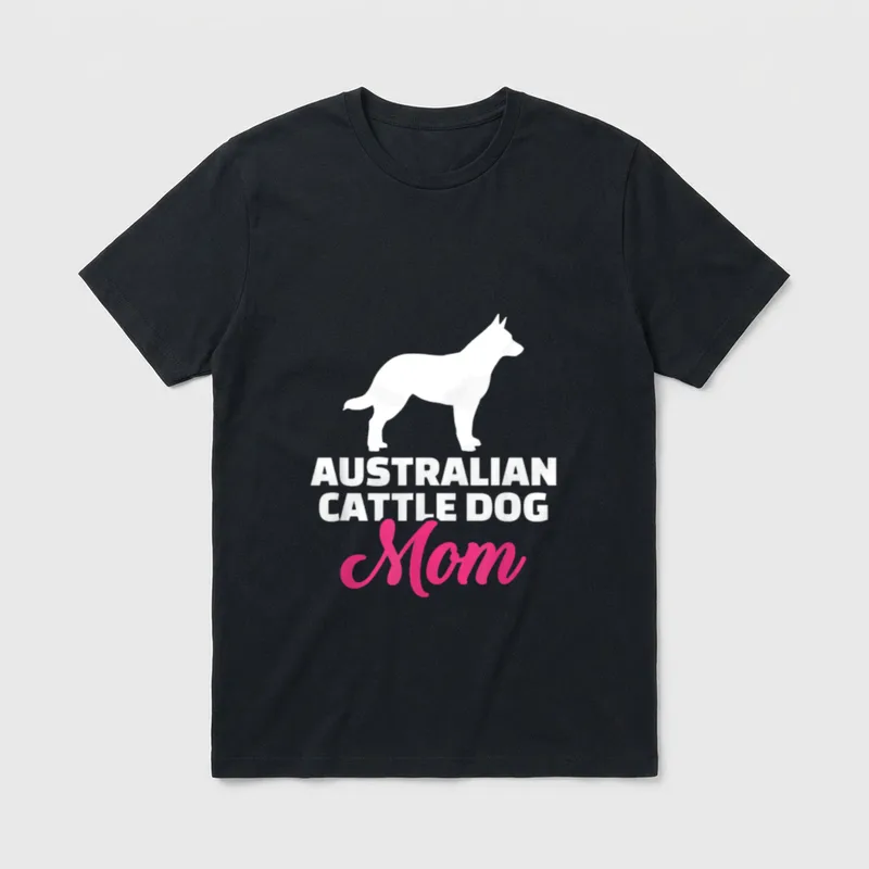 Australian Cattle Dog Mama T-Shirt – Klassisches T-Shirt in Schwarz