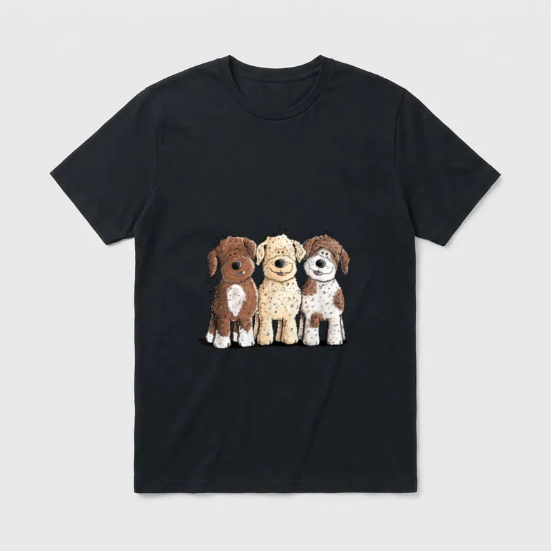 Lustige Lagotto Romagnolo I T-Shirt – Klassisches T-Shirt in Schwarz