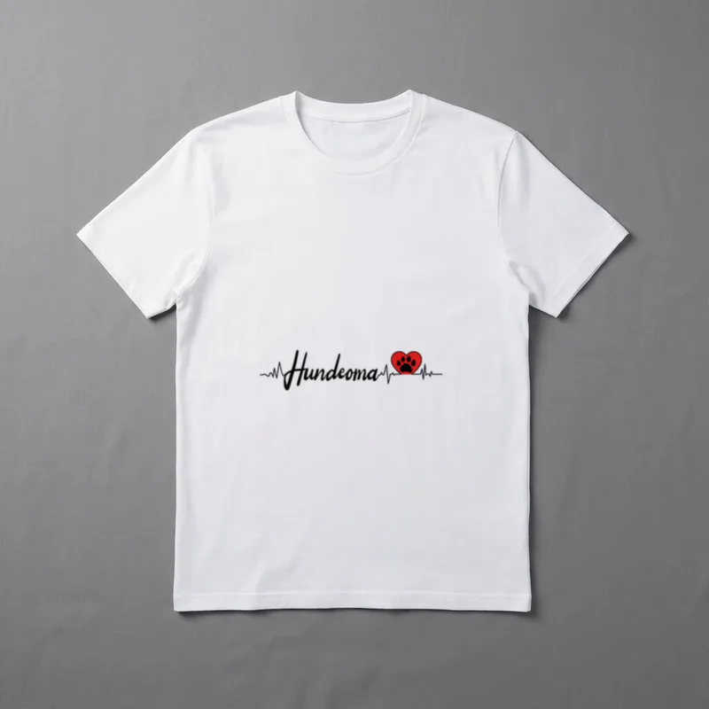 Hundeliebhaber Hundeoma T-Shirt – Klassisches T-Shirt in Schwarz
