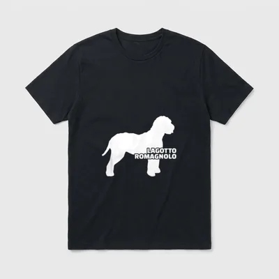 Lagotto Romagnolo T-Shirt – Klassisches T-Shirt in Schwarz