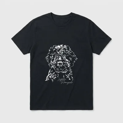 Lagotto Romagnolo Hund Hunde T-Shirt – Klassisches T-Shirt in Schwarz