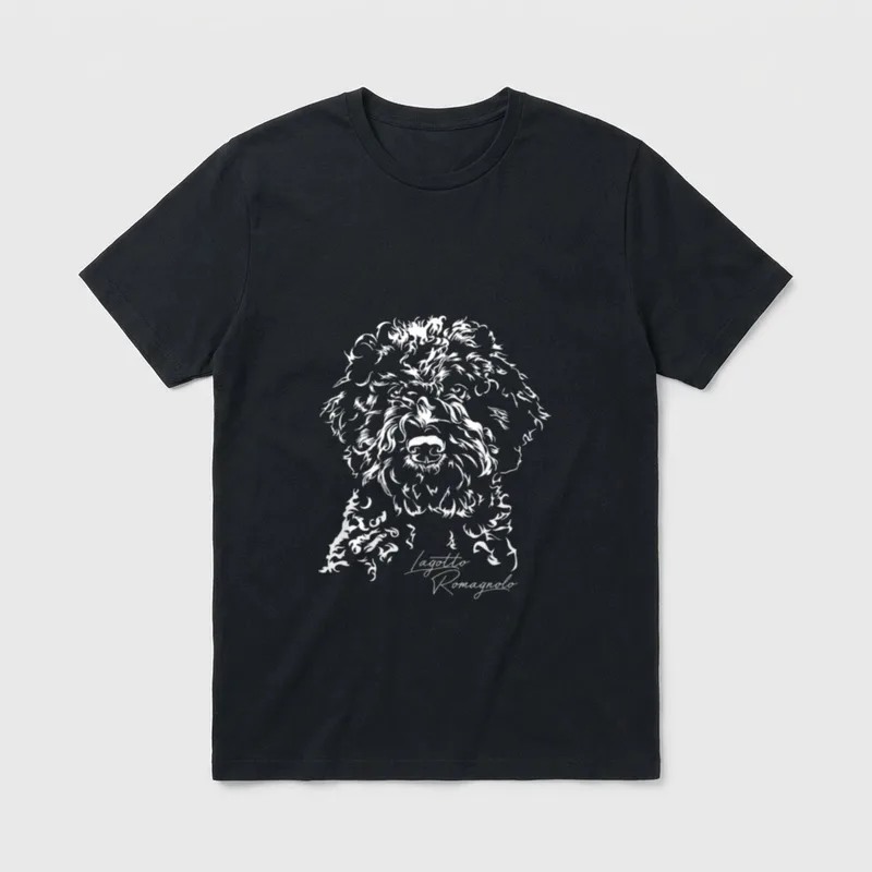 Lagotto Romagnolo Hund Hunde T-Shirt – Klassisches T-Shirt in Schwarz