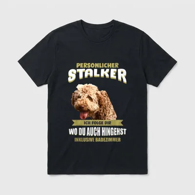 Lagotto Romagnolo Lagotto Romagnolo T-Shirt 0051 – Klassisches T-Shirt in Schwarz