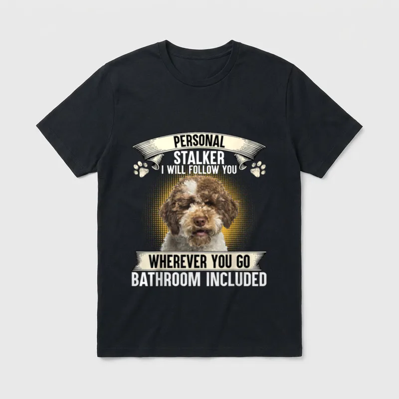 Persönlicher Stalker I Will T-Shirt – Klassisches T-Shirt in Schwarz