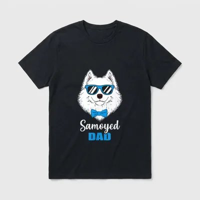 Lustiges Hunde Papa Herrchen T-Shirt – Klassisches T-Shirt in Schwarz