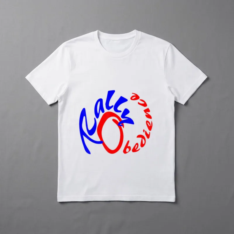 Rally Obedience Design T-Shirt – Klassisches T-Shirt in Schwarz