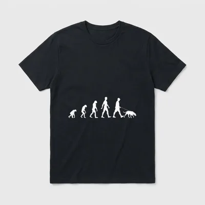 Suchhund Findehund Mantrailing Hund T-Shirt 0029 – Klassisches T-Shirt in Schwarz