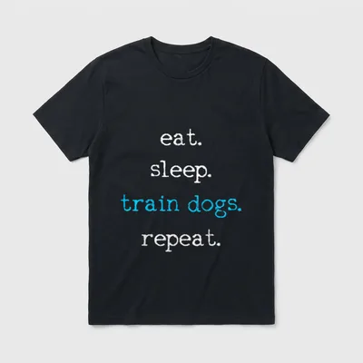 Hundeschule Hundetrainer T-Shirt – Klassisches T-Shirt in Schwarz