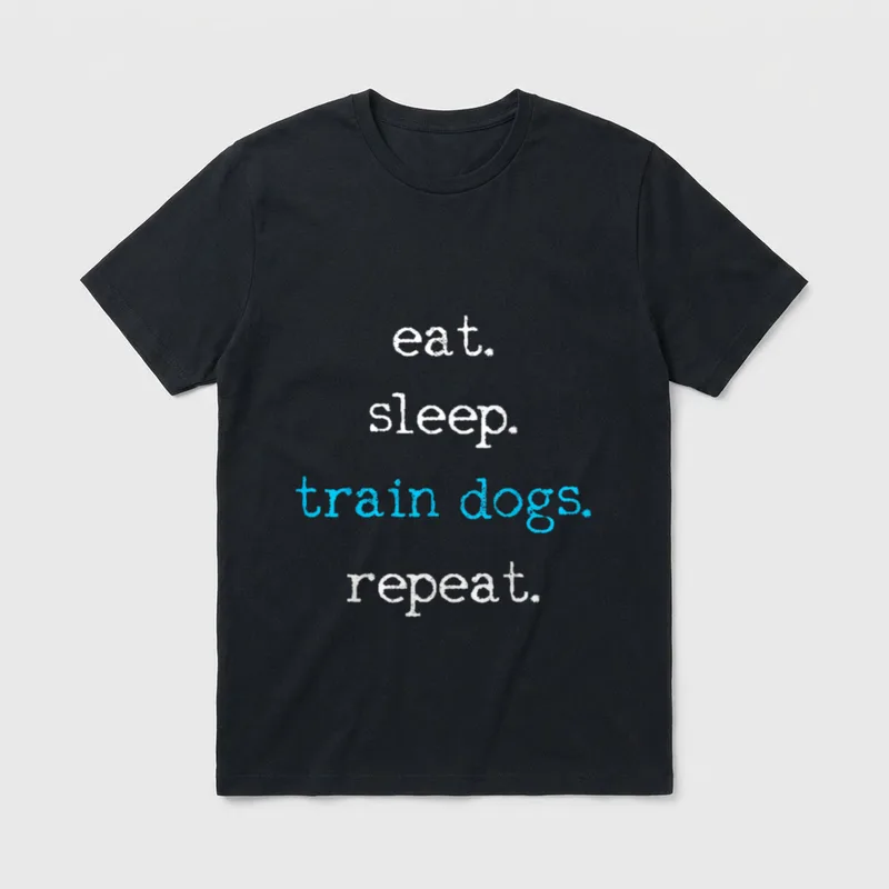 Hundeschule Hundetrainer T-Shirt – Klassisches T-Shirt in Schwarz