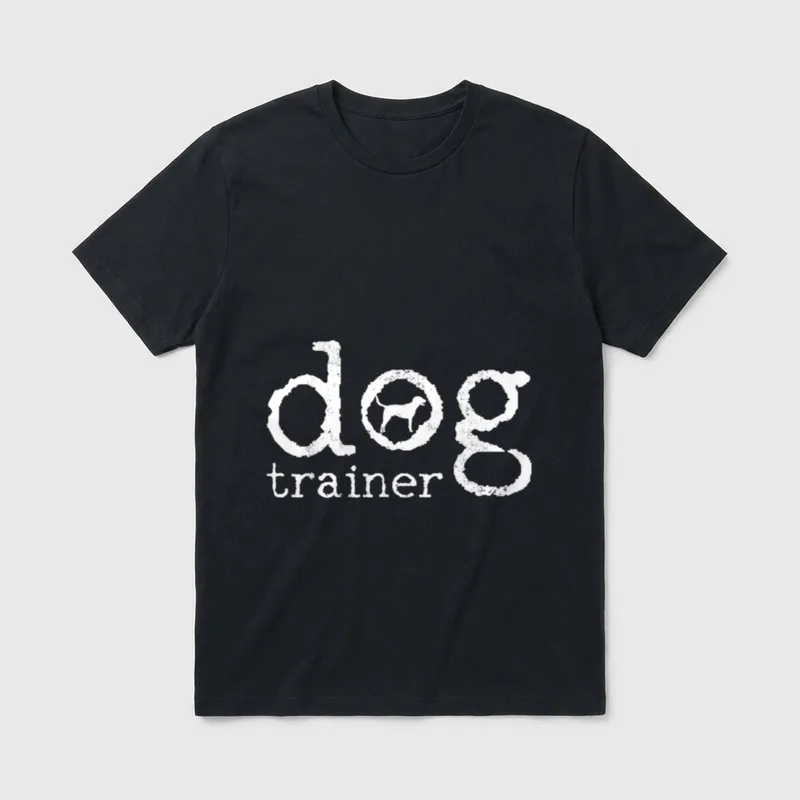 Hundetrainer Hundeschule Hundeplatz T-Shirt – Klassisches T-Shirt in Schwarz