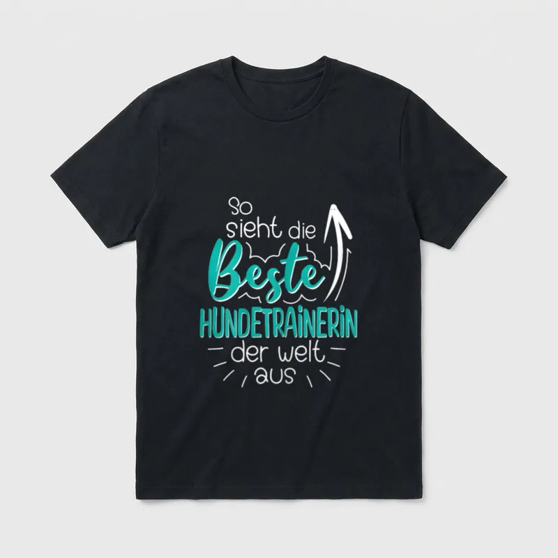 So Sieht Die Beste T-Shirt – Klassisches T-Shirt in Schwarz