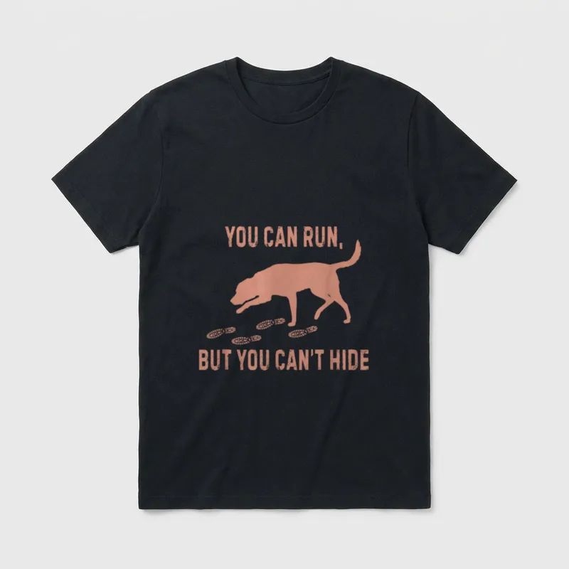 Suchhund Findehund Mantrailing Hund T-Shirt 0041 – Klassisches T-Shirt in Schwarz
