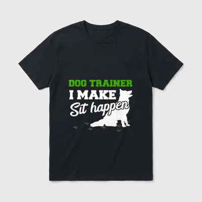 Hundetrainer I Hundeschule I T-Shirt – Klassisches T-Shirt in Schwarz