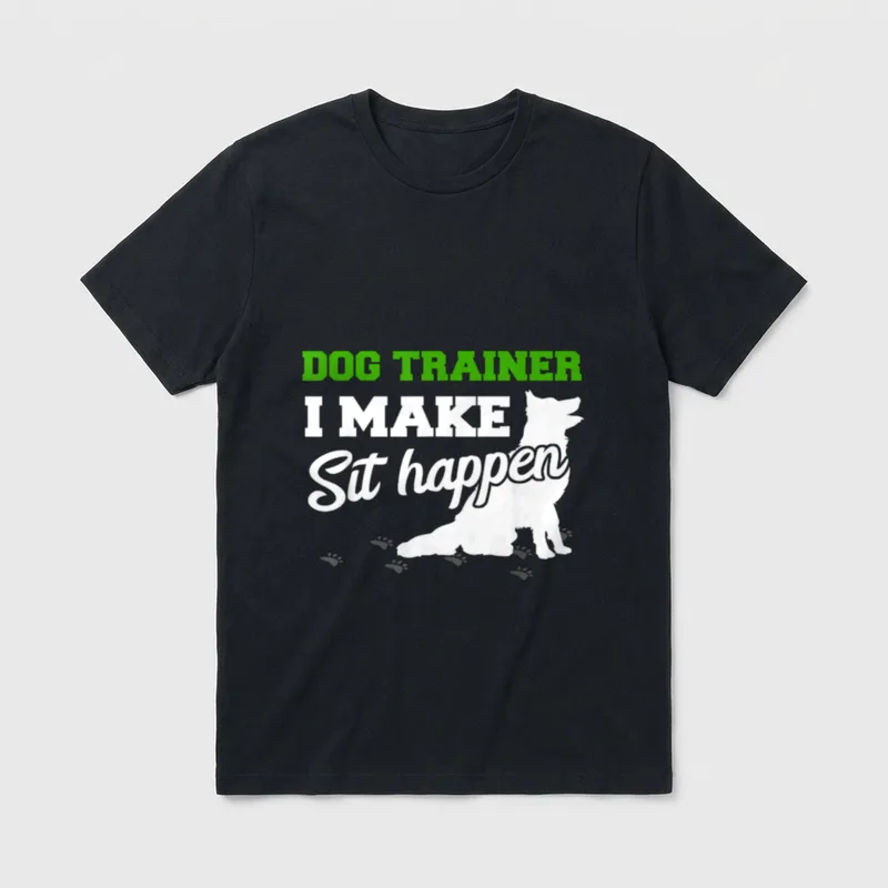 Hundetrainer I Hundeschule I T-Shirt – Klassisches T-Shirt in Schwarz