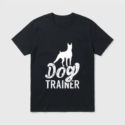Hundetrainer Hunde Hundetraining Ausbildung T-Shirt – Klassisches T-Shirt in Schwarz